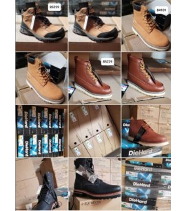 Diehard & ELK Wood Men’s Work Boots. 2900Pairs. EXW Los Angeles